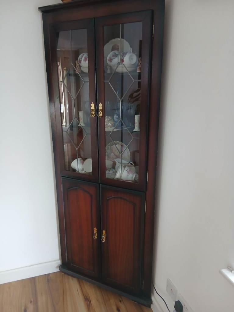 FREE Corner Glass Cabinet