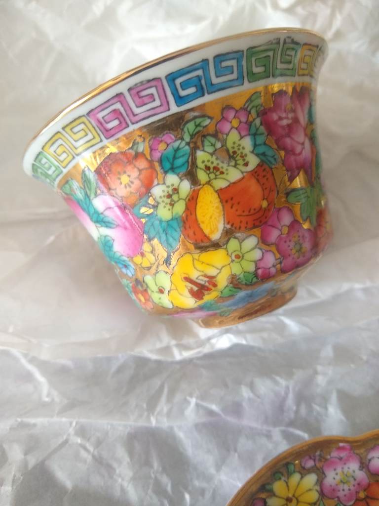 Vintage Chinese Porcelain tea cups