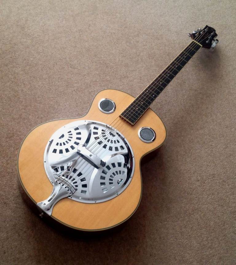 Samick Greg Bennett designed Acoustic Resonator guitar NEAR MINT. *PRICE DROP