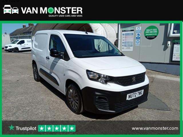 2022 Peugeot Partner 1000 1.5 BlueHDi 100 Professional Prem Van [6 Spd] PANEL VAN DIESEL Manual