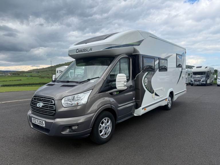 2020 CHAUSSON WELCOME 738XLB 4 BERTH FIXED BED MOTORHOME WITH 12K MILES ANDERSON MOTORHOME SALES