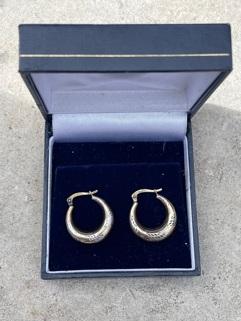 Good and silver earrings 