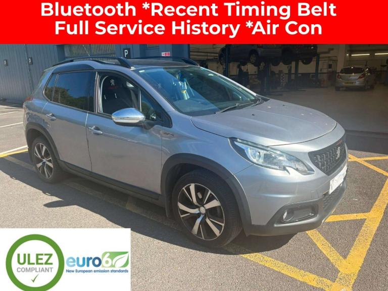 2019 Peugeot 2008 1.2 PureTech GPF GT Line 5 Door Estate In Grey HATCHBACK Petrol Manual