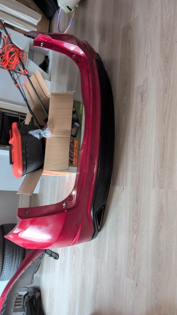Honda Civic Mk8 Fn2 5dr Rear Bumper With Reverse Parking Sensors
