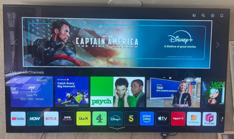 LG 65 Inch 4k Ultra HD OLED