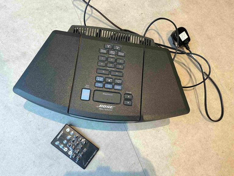 Bose Wave Radio CD Player Black AWRC3G with Remote Control 