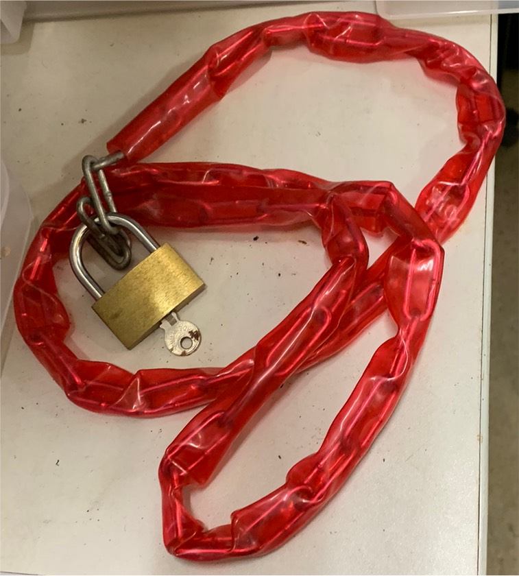Bike padlock