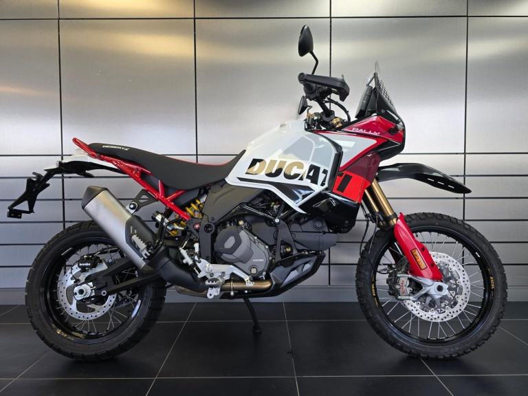 DUCATI DESERTX RALLY, 2026 plate, 0 miles