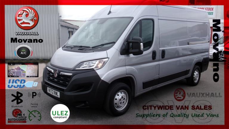 2022 Vauxhall Movano 2.2 Turbo D 140ps H2 Van Dynamic PANEL VAN Diesel Manual