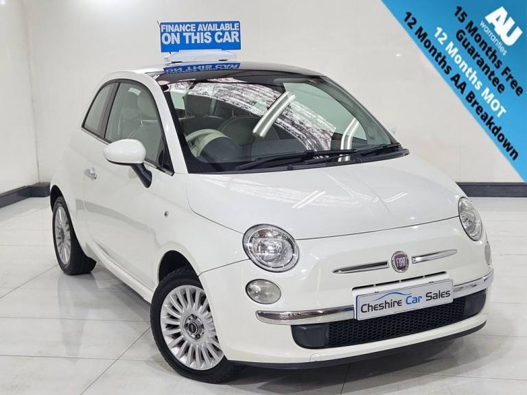 2009 09 FIAT 500 1.4 LOUNGE HATCHBACK 3DR PETROL AUTO EURO 4 (100 BHP)