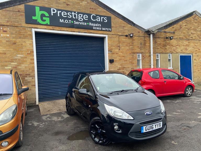 2016 Ford Ka 1.2 Zetec Black Edition Hatchback 3dr Petrol Manual Euro 6 (s/s)