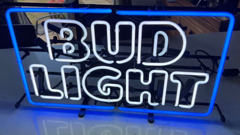 Bud Light Neon Sign Pub New 