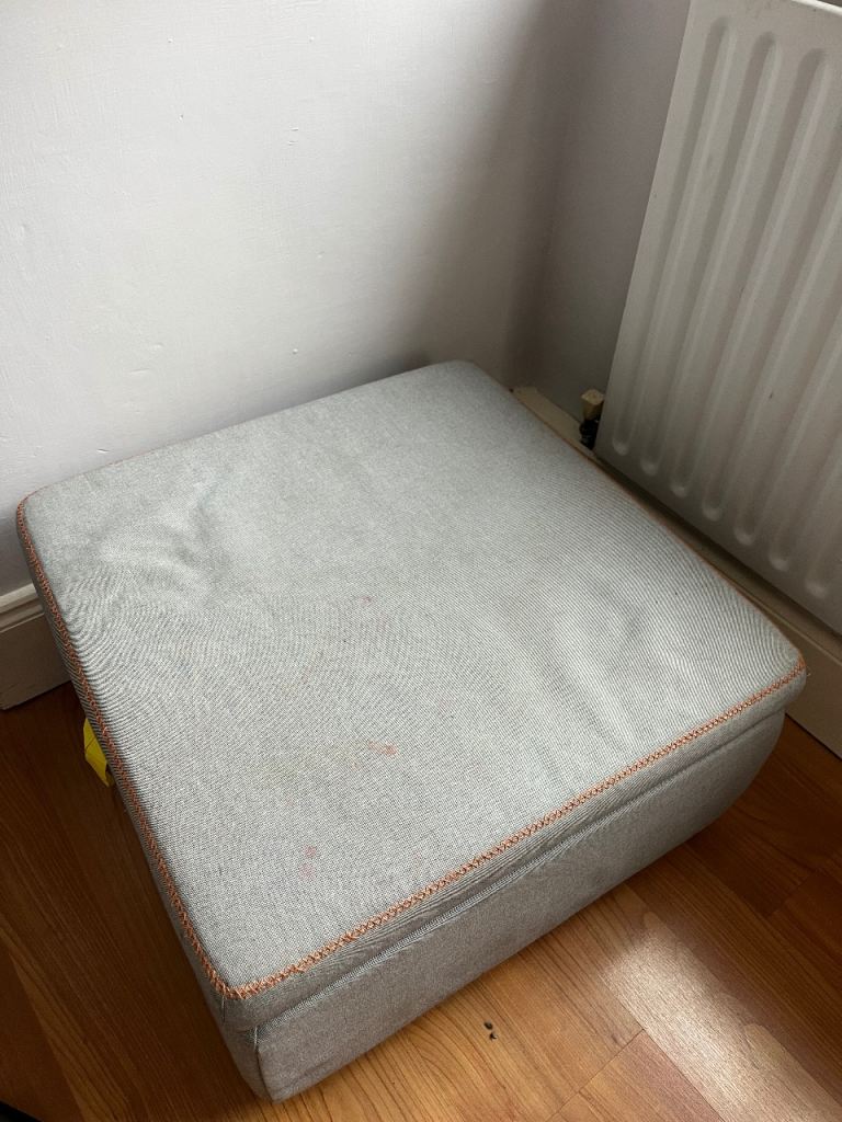 FREE poof grey with storage