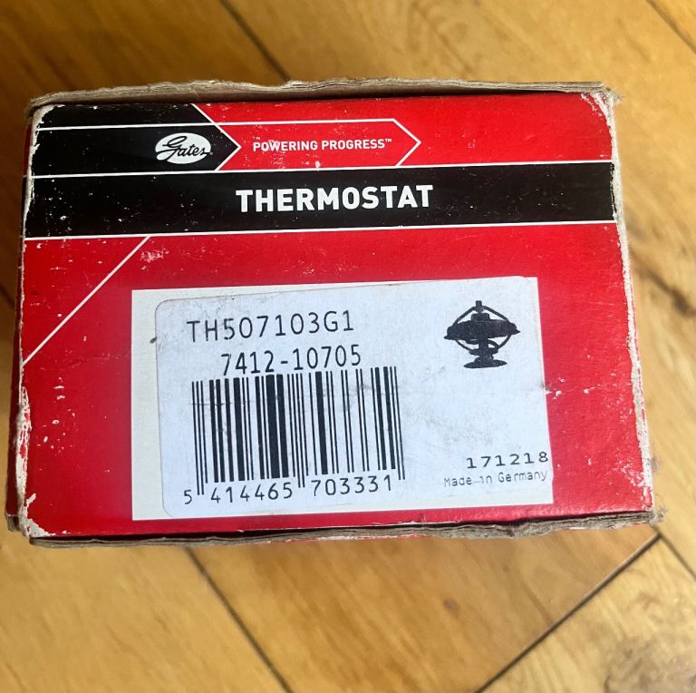Gates Car Thermostat TH507103G1 Vauxhall Opel Chevrolet