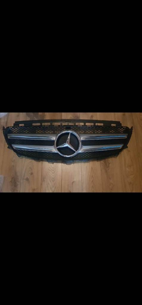 GENUINE MERCEDES E CLASS W213 AMG LINE FRONT BUMPER GRILLE 2016-2019