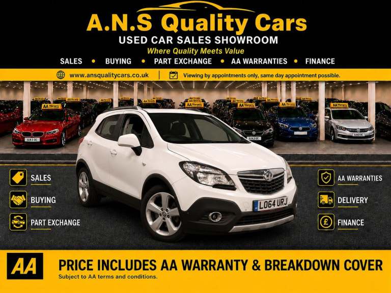2015 Vauxhall Mokka 1.4T Exclusiv Auto 2WD Euro 5 5dr HATCHBACK Petrol Automatic