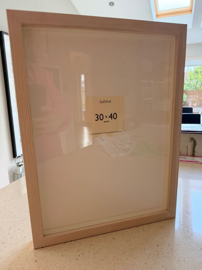 Habitat 3D Frame 30x40cms