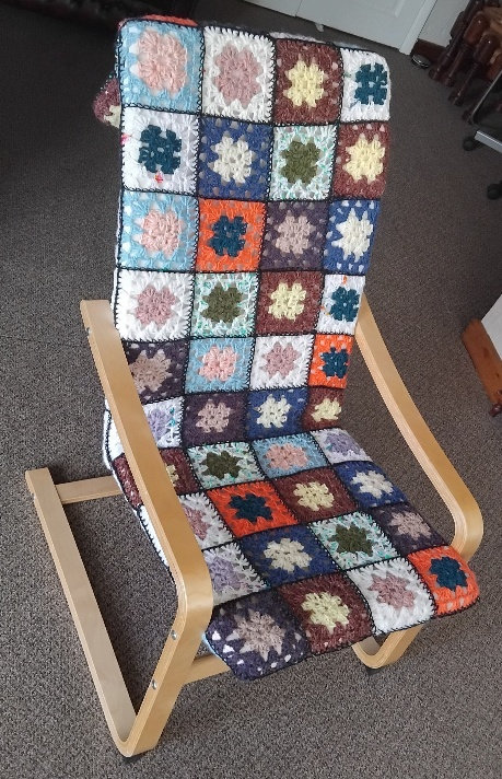 Armchair/Easy Chair Newly Re-Covered