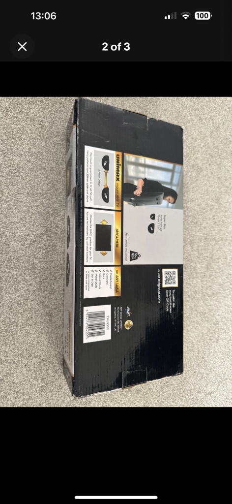 Flat to wall mount
