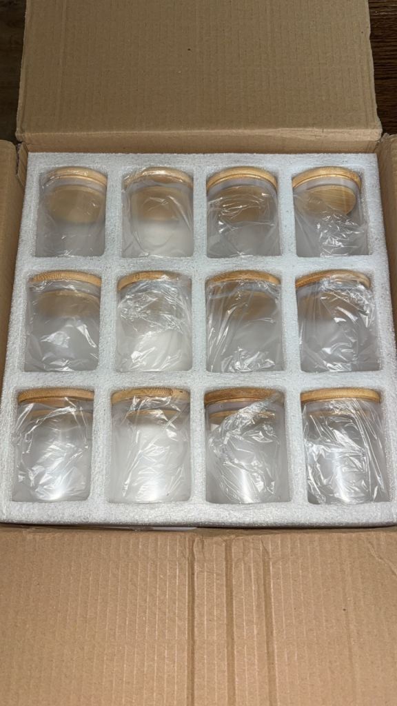 12 Pack Spice/ Storage Jars