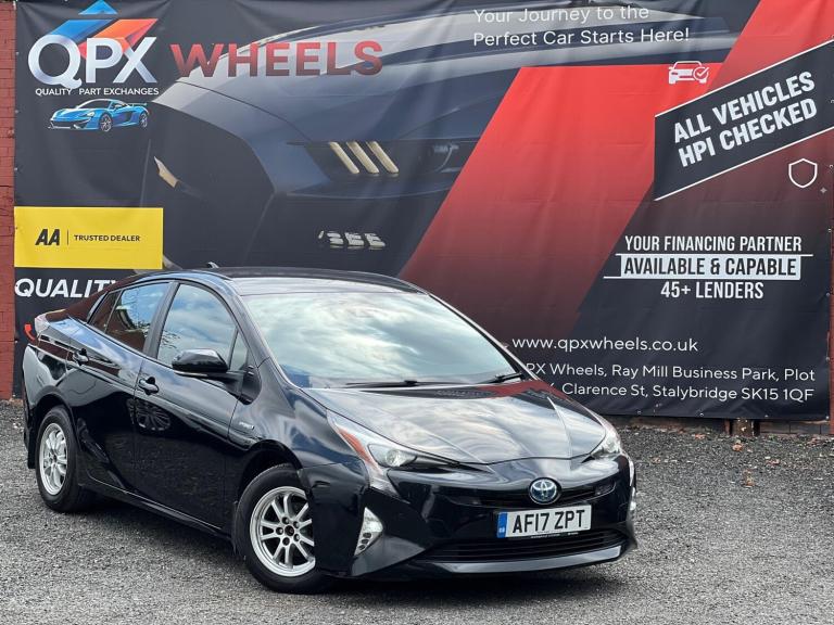 2017 Toyota Prius 1.8 VVT-h Business Edition Plus CVT Euro 6 (s/s) 5dr (15in Alloy) HATCHBACK Pet...