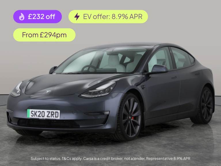 2020 Tesla Model 3 Performance AWD 4dr [Performance Upgrade] Auto SALOON ELECTRIC Automatic