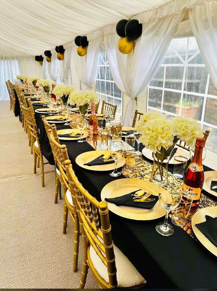 Gold Chaivari Chair Hire 