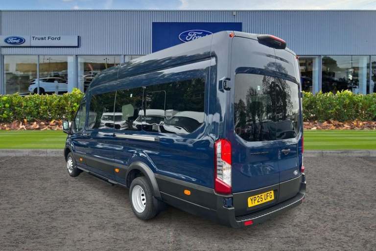 2025 Ford Transit 460 Leader L4 H3 ELWB High Roof 17 Seater Minibus RWD 2.0 EcoBlue 165ps, RE Min...