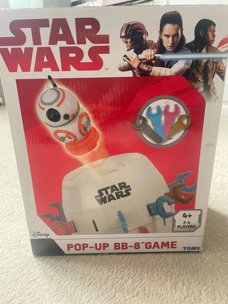 Limited Edition Star Wars Pop Up BB8 Game