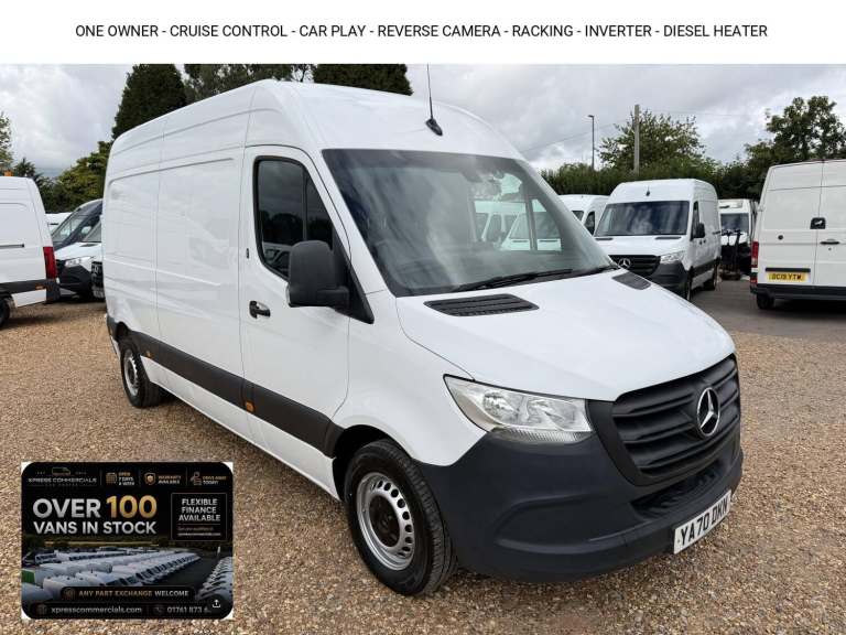 2021 Mercedes-Benz Sprinter 2.1 314 CDI Progressive Panel Van 5dr Diesel Manual FWD L2 H2 Euro 6 ...