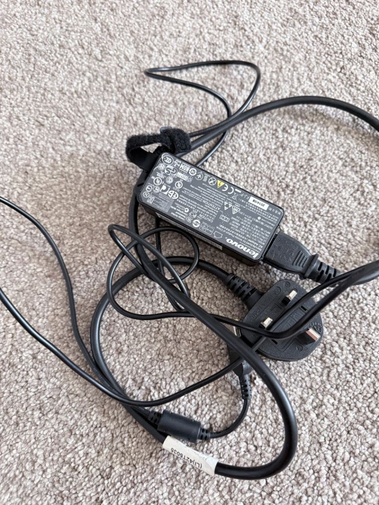 Lenovo Laptop Charger ADLX45NCC3A – Good Condition, £25.00 for Sale