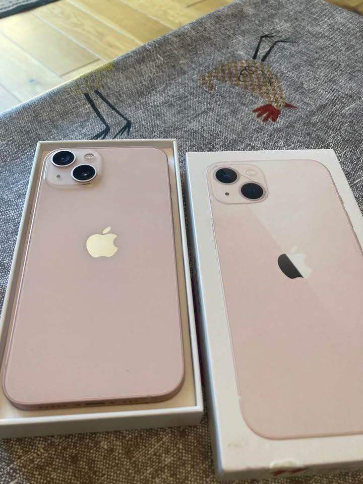 iPhone 13 unlocked 128gb in box immaculate condition %100 BH