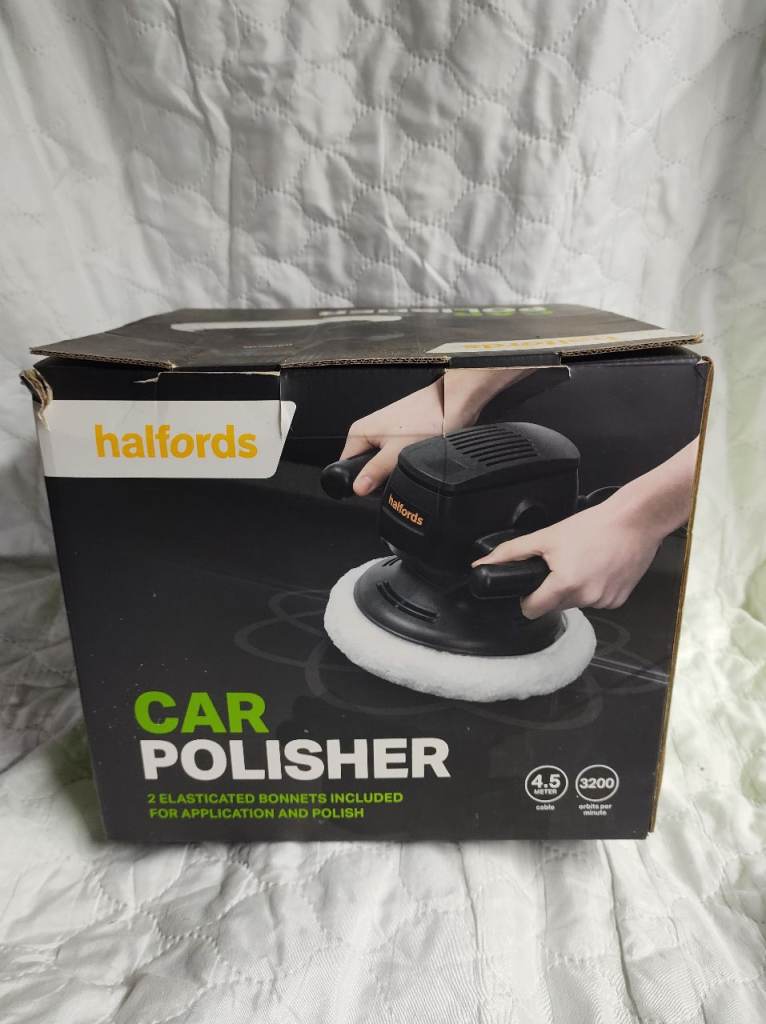 Halfords car polisher 240v