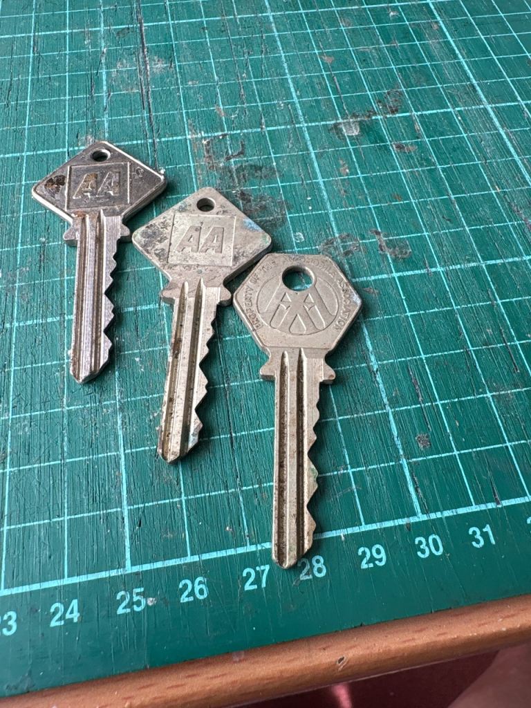 AA KEYS FROM 1950’s -2002