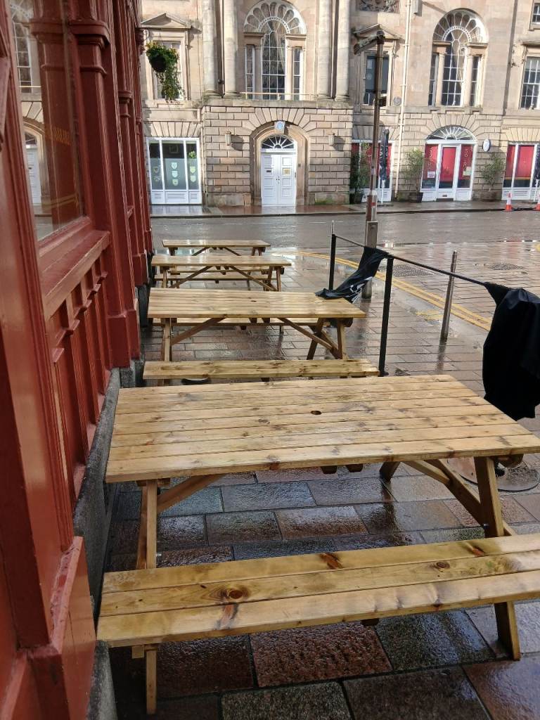 Wooden Picnic Bench Table | in East End, Glasgow | Gumtree