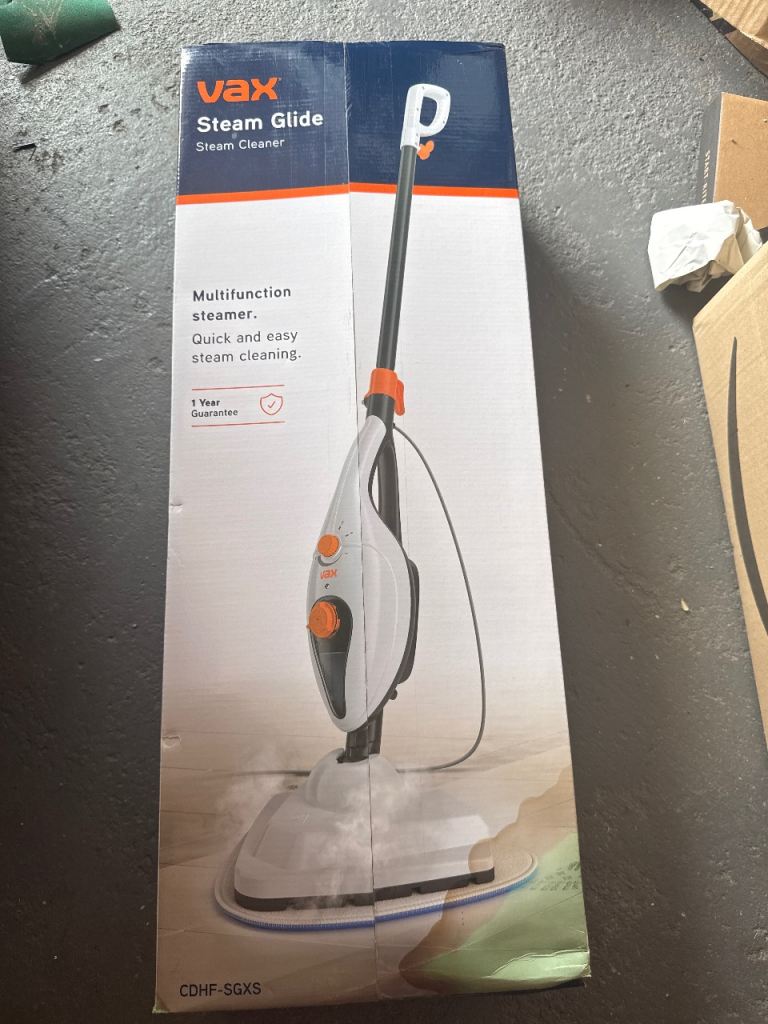 New Vax Steam Glide Steam Cleaner – Multifunction Steamer