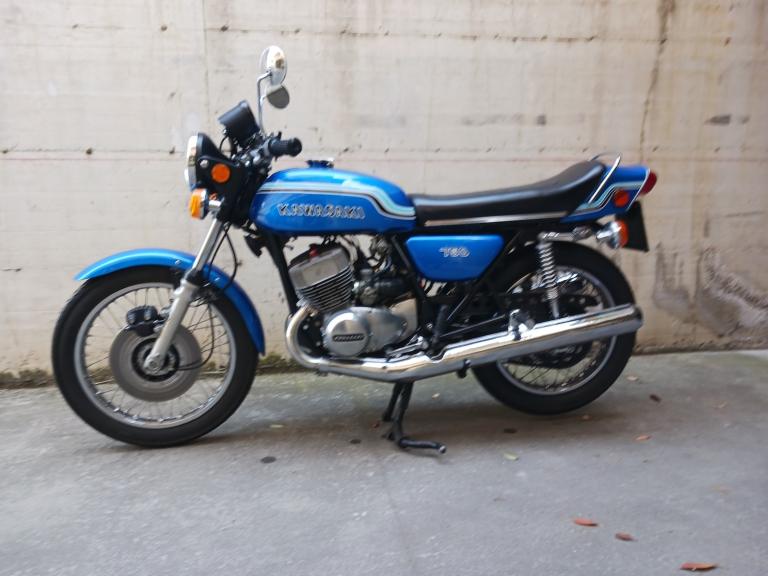 Kawasaki 750 H2 1972 Classic Motorcycle  Fully Restored  Petrol Manual