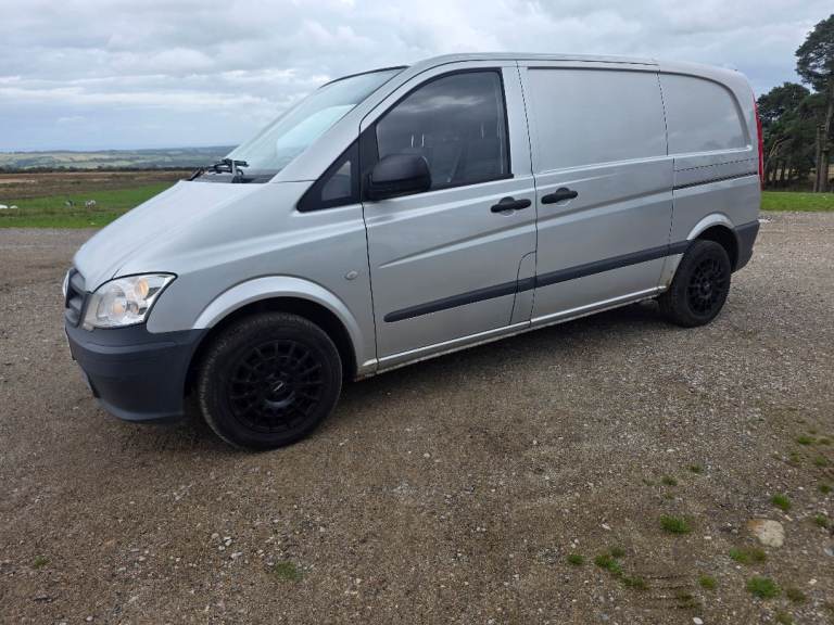 2012 mercedes vito 110cdi swb van twin sliding door april mot £2950
