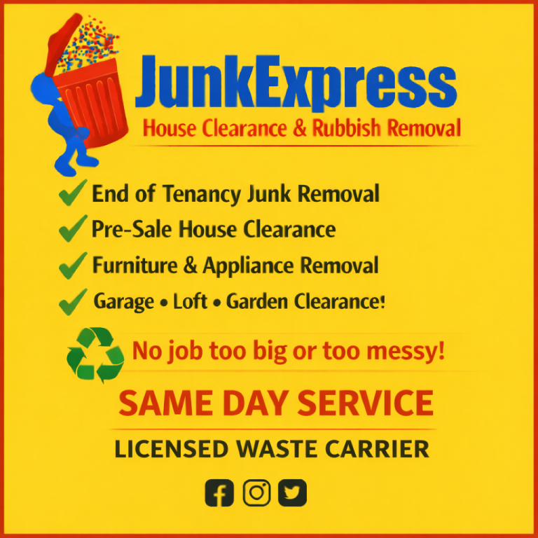 SAME DAY HOUSE CLEARANCE & URGENT RUBBISH REMOVAL, END OF TENANCY & PROBATE HOUSE CLEARANCE - OXFORD