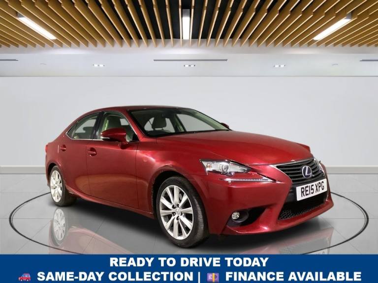 2015 Lexus IS 2.5 300h Executive Edition Saloon 4dr Petrol Hybrid E-CVT Euro 5 (s/s) (223 Saloon ...