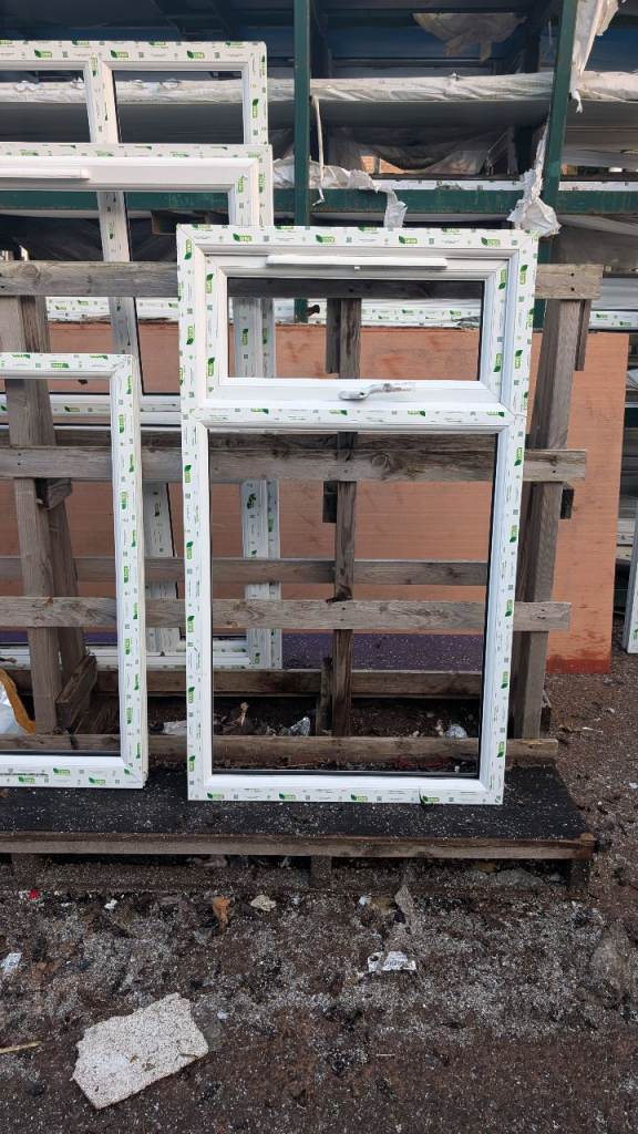 image for White UPVC window frame 