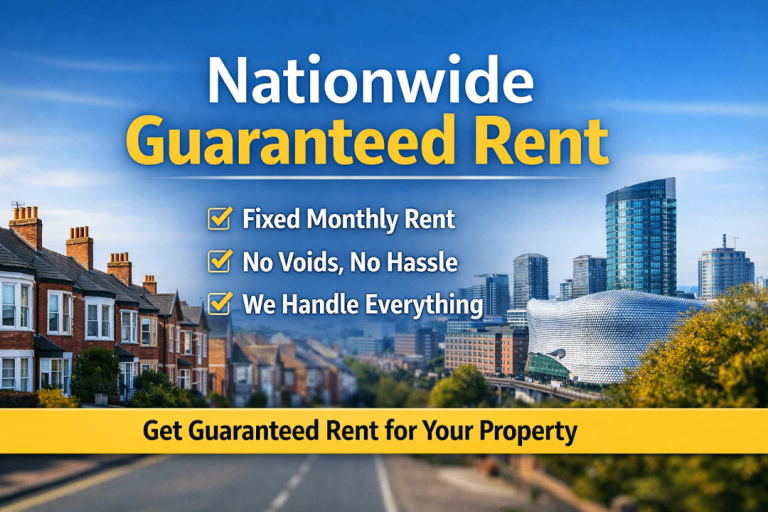 LANDLORDS WANTED – Stress‑Free Guaranteed Rent for 3–5 Years (No Voids, No Fees)