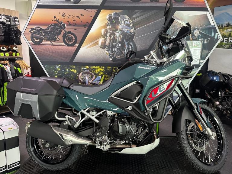 KAWASAKI KLE 500 ADVENTURE TOURER-UNREGISTERED-4 YEAR WARRANTY
