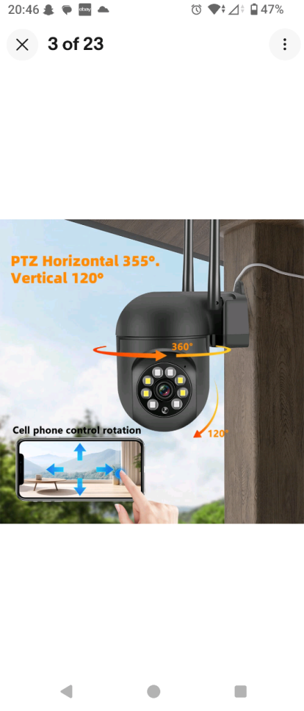CCTV wired 2.4ghz/5ghz dual band ptz security camera's
