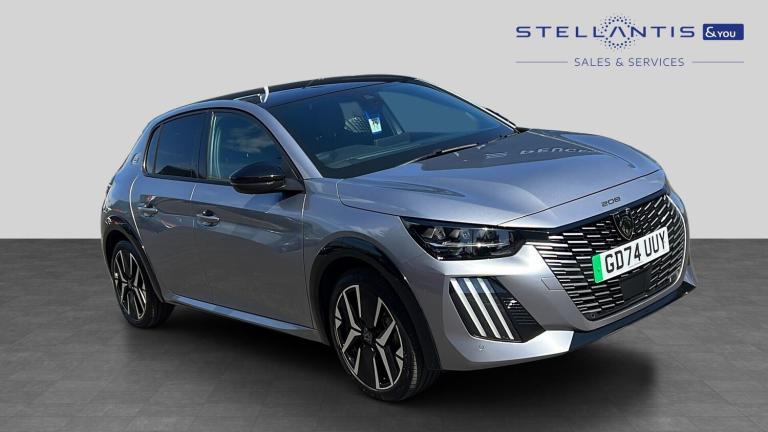 2025 Peugeot 208 51kWh GT Hatchback 5dr Electric Auto (11kW Charger) (156 ps) Hatchback Electric ...