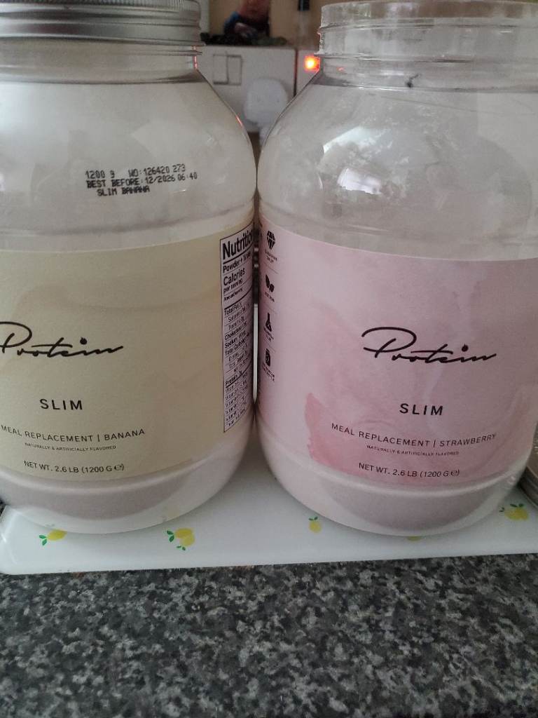 Protein slim shake powders