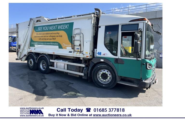 2016 Dennis Elite 6X2 AUTO 26 TON REAR STEER 70/30 SPLIT REFUSE (EURO 6). ------------------- NA ...