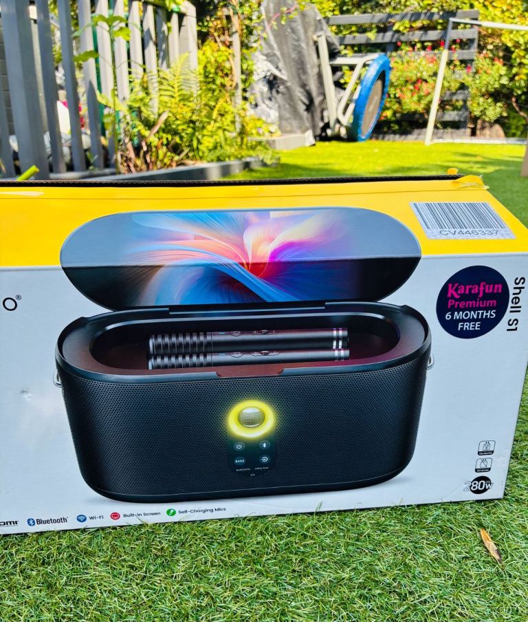 Ikarao Shell S1 Karaoke Machine for Adults,