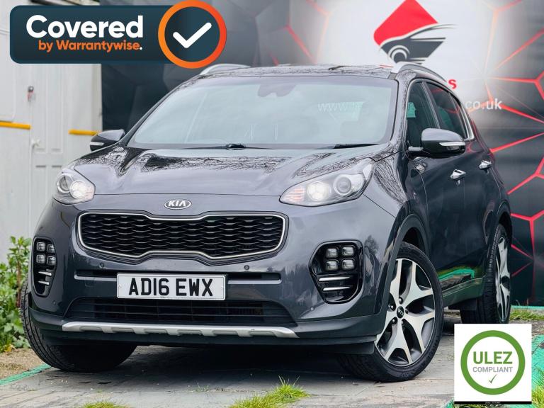 2016 Kia Sportage 1.6 T-GDi GT-Line SUV 5dr Petrol DCT AWD Euro 6 (174 bhp)
