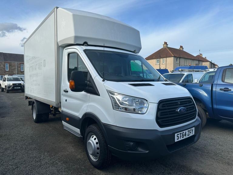 2015 Ford Transit 2.2 TDCi 125ps Heavy Duty Chassis Cab LUTON RWD L3H1 LWB 14ft BOX VAN CHASSIS C...